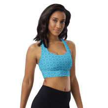 Load image into Gallery viewer, CIRCLES Longline sports bra
