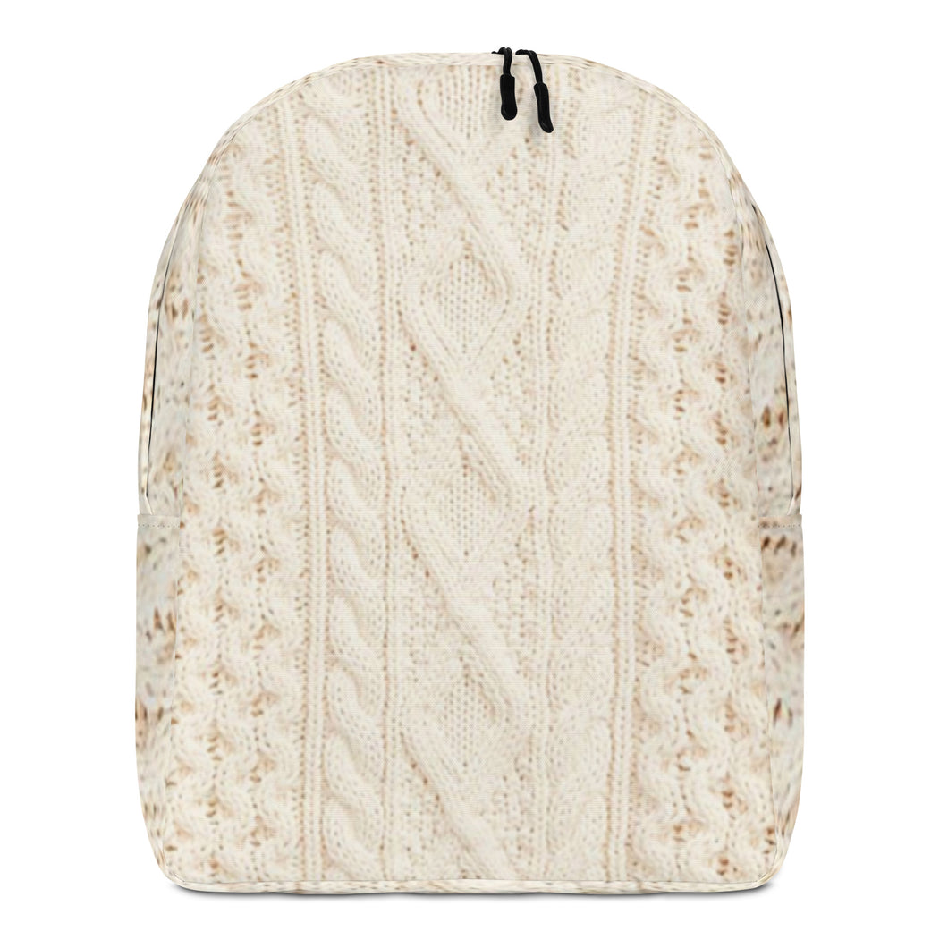 COZY SWEATER Minimalist Backpack