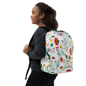 FIELD OF FLOWERS Minimalist Backpack