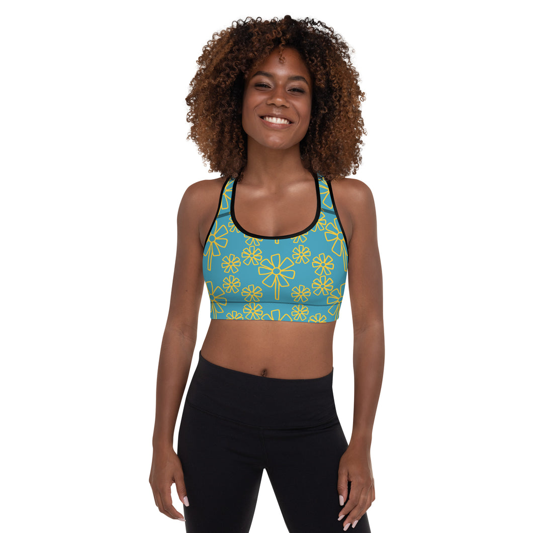 FLEUR DE JOIE Padded Sports Bra