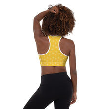 Load image into Gallery viewer, GOLD STARS Padded Sports Bra
