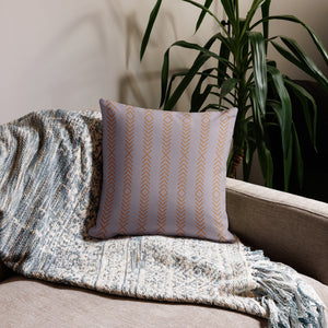 De Lis Grey Pillow