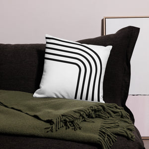 MODERN BLACK Premium Pillow