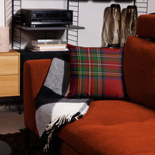 Load image into Gallery viewer, Red Tartan Pillow
