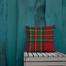 Load image into Gallery viewer, Red Tartan Pillow
