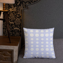 Load image into Gallery viewer, Periwinkle Dots Pillow
