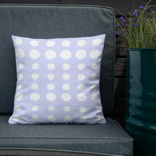 Load image into Gallery viewer, Periwinkle Dots Pillow
