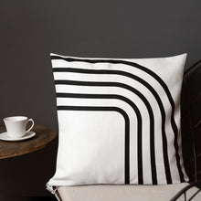 Load image into Gallery viewer, MODERN BLACK Premium Pillow
