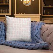 Load image into Gallery viewer, Love Letters Pink Print Pillow
