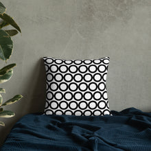 Load image into Gallery viewer, MODERN BLACK Premium Pillow
