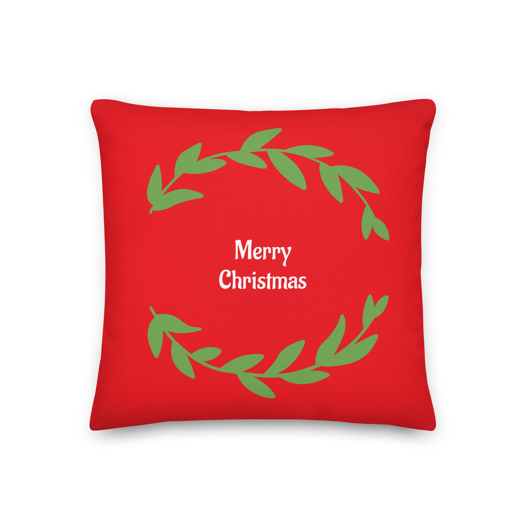 MERRY CHRISTMAS Premium Pillow