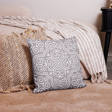 Load image into Gallery viewer, TIFFANY GRAY Premium Pillow
