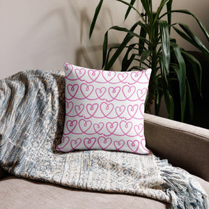 HEARTS Premium Pillow