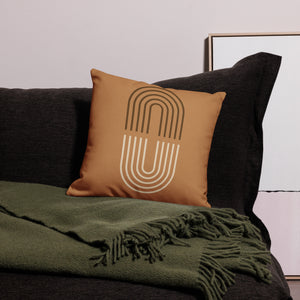 Metro Modern Cognac Pillow