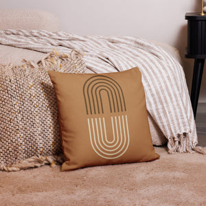 Metro Modern Cognac Pillow