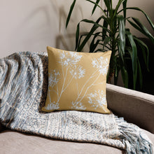 Load image into Gallery viewer, COASTAL Sand Floral Pillow
