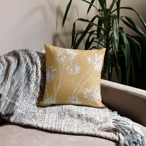 COASTAL Sand Floral Pillow