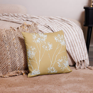 COASTAL Sand Floral Pillow