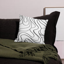 Load image into Gallery viewer, Modern Waves Pillow
