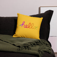 Load image into Gallery viewer, Hello Pillow
