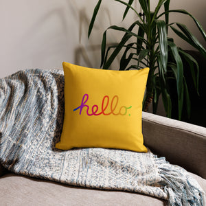 Hello Pillow