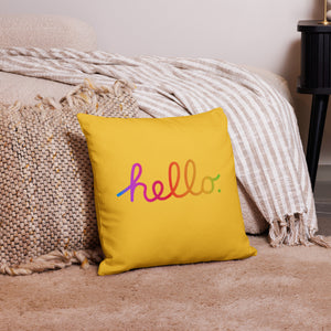 Hello Pillow