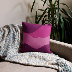 Modern Magenta Pillow