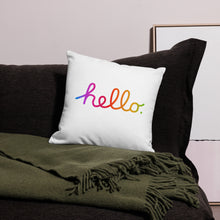 Load image into Gallery viewer, Hello Pillow
