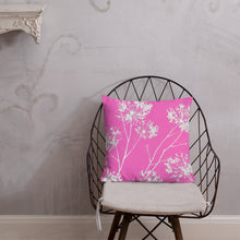 Load image into Gallery viewer, COASTAL High Pink Floral Pillow
