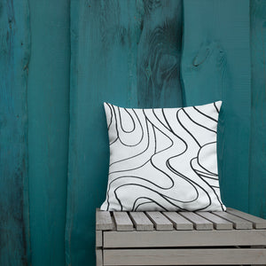 Modern Waves Pillow