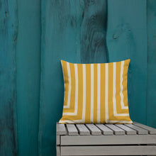 Load image into Gallery viewer, Gold Striped Lawrence Pillow
