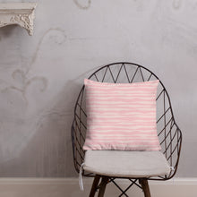 Load image into Gallery viewer, Paris Pink Geo Waves Pillow
