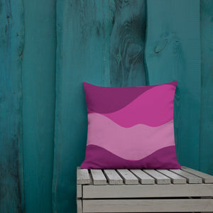 Modern Magenta Pillow