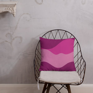 Modern Magenta Pillow