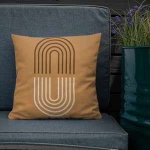 Metro Modern Cognac Pillow