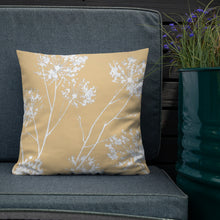 Load image into Gallery viewer, COASTAL Sand Floral Pillow
