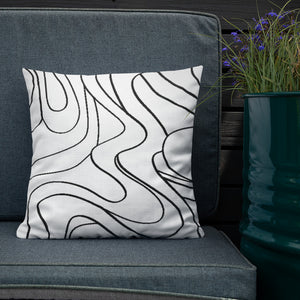 Modern Waves Pillow