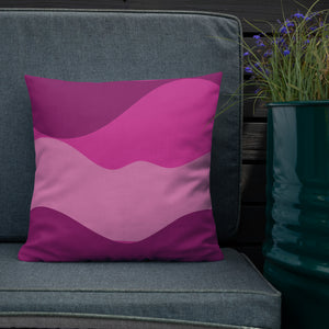 Modern Magenta Pillow