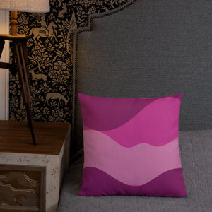 Modern Magenta Pillow