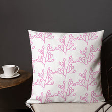 Load image into Gallery viewer, Festive Coral Pillow
