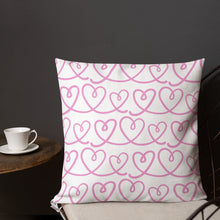 Load image into Gallery viewer, HEARTS Premium Pillow
