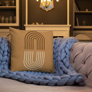 Metro Modern Cognac Pillow