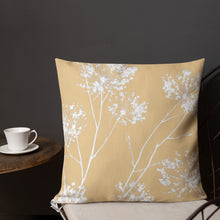 Load image into Gallery viewer, COASTAL Sand Floral Pillow
