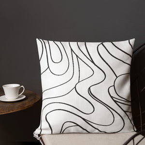 Modern Waves Pillow