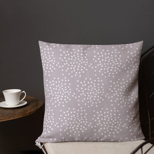 Crystal Modern Grey Pillow