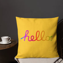 Load image into Gallery viewer, Hello Pillow
