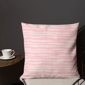 Paris Pink Geo Waves Pillow