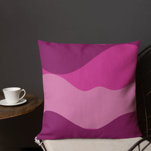 Modern Magenta Pillow