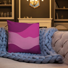 Load image into Gallery viewer, Modern Magenta Pillow
