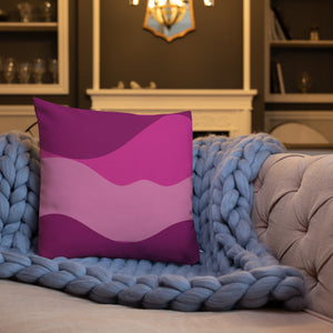 Modern Magenta Pillow